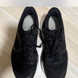 Lululemon Athletica Black Sneakers with Breathable Fabric